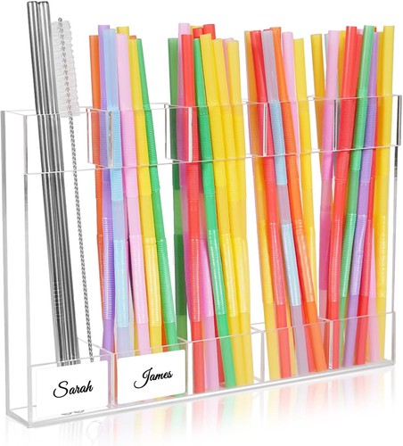Large acrylic straw - acrylic,